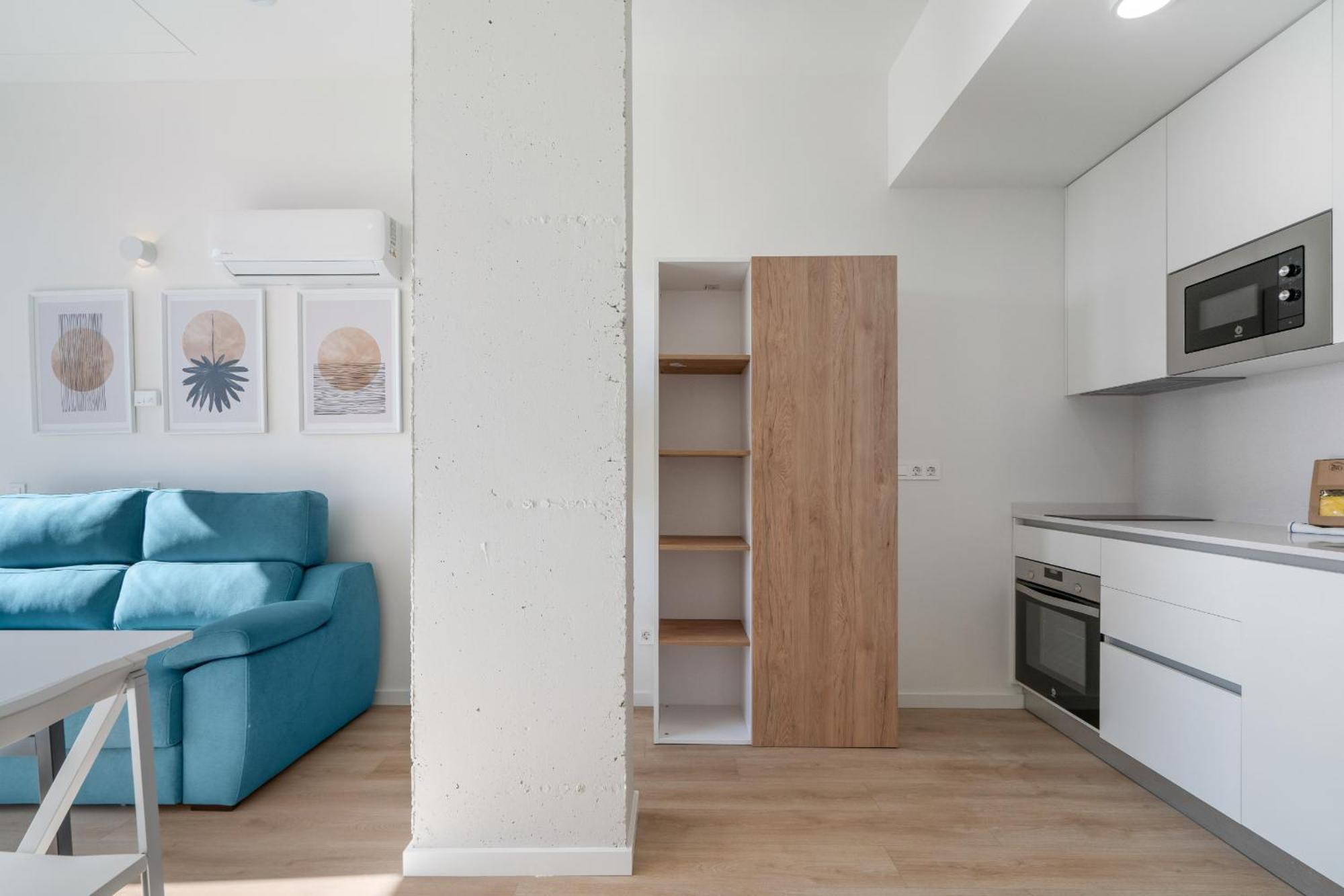 Apartment Loft Reformado Industrial Con Garaje Alquiler Temporal Madrid